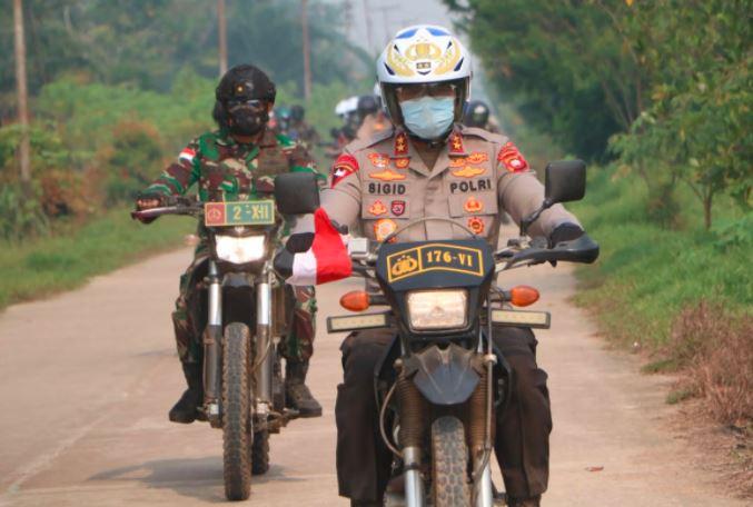 title Kapolda Kalbar-Pangdam Tinjau Titik Karhutla di Kubu Raya Kapolda Kalbar-Pangdam Tinjau Titik Karhutla di Kubu Raya