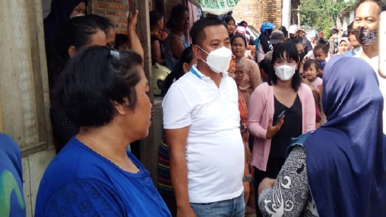 Usai Dilantik, Wabup Karawang Tancap Gas Blusukan ke Lokasi Banjir