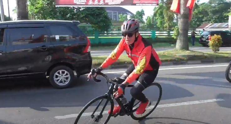 Yasonna dan Bobby Nasution Gowes Bersama Kader PDIP di Sumut, Tempuh Jarak 13,8 Km