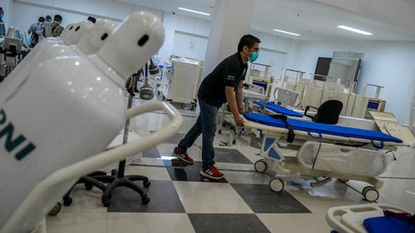 Virus Menyebar, Wisma Atlet Kemayoran Berubah Jadi Rumah Sakit Darurat - Bagian 3
