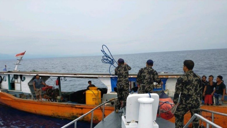 KKP Tangkap 3 Kapal Ikan Ilegal di Teluk Tolo Sulteng