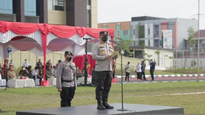 Polda Riau Padamkan 129 Titik Api yang Tersebar di 7 Kabupaten Kota