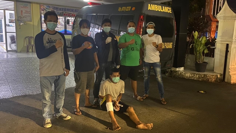 Rampas Motor saat Tawuran, Pemuda di Padang Ambruk Ditembak Polisi