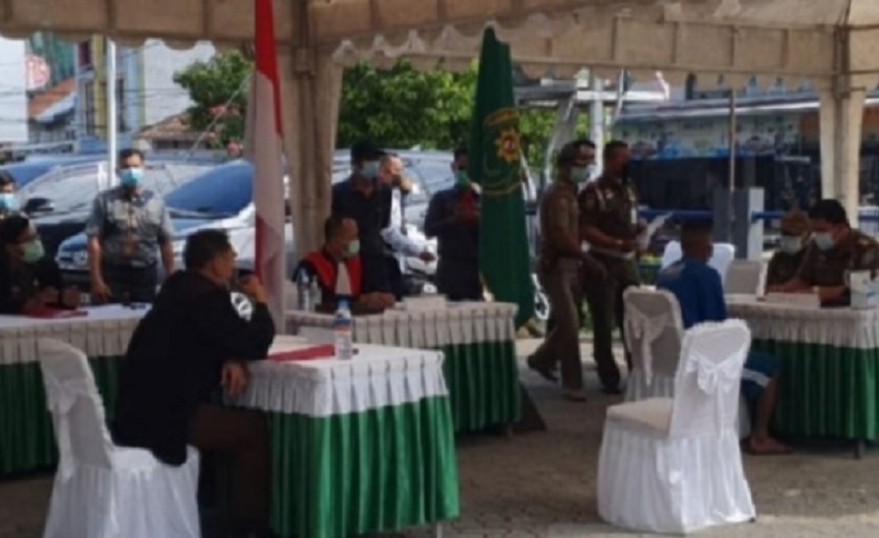 Puluhan Warga Babel Disidang di PN Pangkalpinang Gegara Langgar Prokes