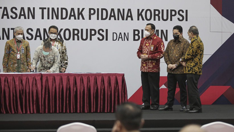 Berantas Korupsi, 27 Perusahaan BUMN Kerja Sama Dengan KPK