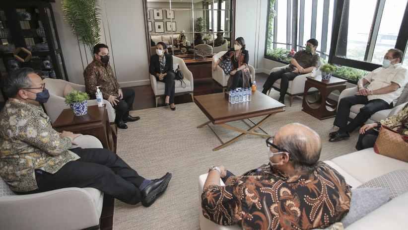Erick Thohir Kumpulkan Mantan Menteri BUMN, Ada Tanri Abeng hingga Rini Soemarno - Bagian 2