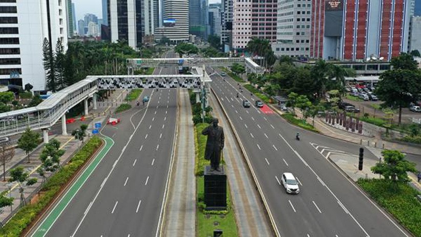 Awal Pandemi Jakarta Sepi Seperti Tak Berpenghuni - Bagian 3