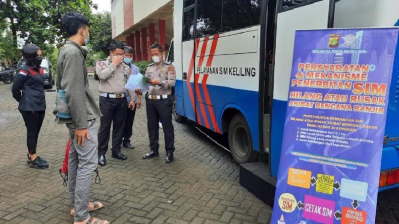 Simak, 5 Lokasi SIM Keliling di Jakarta Hari Ini