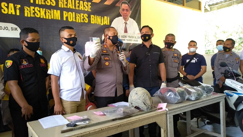 Polisi Tembak Pelaku Begal yang Tewaskan Pasutri di Binjai