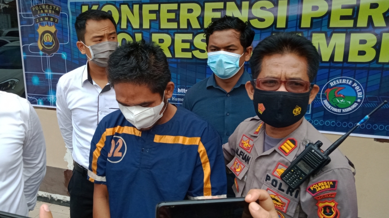 Curi Perhiasan Senilai Rp20 Juta, Residivisi Asimilasi di Jambi Ditangkap Polisi