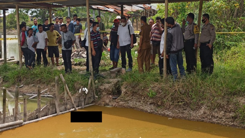 Perempuan Lansia Ditemukan Tewas Mengambang di Kolam Ikan Deliserdang
