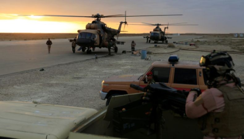 title Markas Tentara Amerika Serikat di Irak Dihujani Belasan Rudal Markas Tentara Amerika Serikat di Irak Dihujani Belasan Rudal