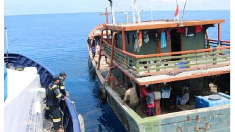 Tepis Keberadaan Asing, KKP Tangkap 3 Kapal Sulut Langgar Aturan di Halmahera Tengah