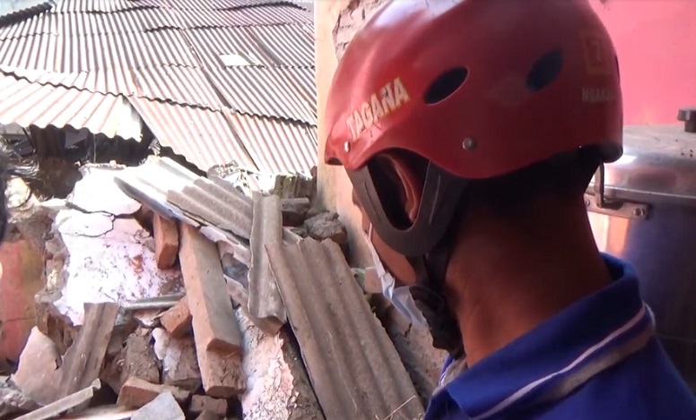 Korban Tembok Roboh di Nganjuk Minta Pemilik Bangunan Bertanggung Jawab 