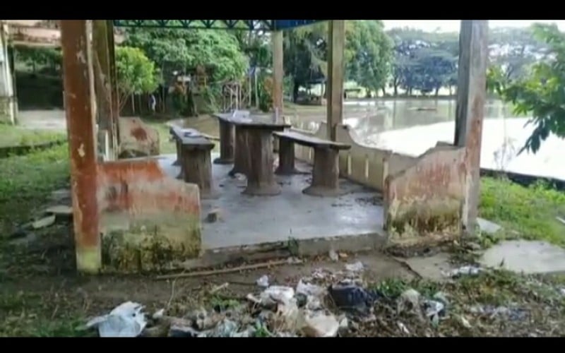 Taman Ribang Kemambang Terbengkalai, Dispar: Kami Menunggu Pihak Ketiga