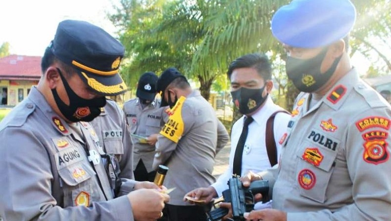 Ingat, Personel Polres Simeulue Dilarang Kumpul di Tempat Hiburan Malam