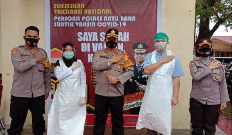 title Polres Batubara Mulai Jalani Vaksinasi Covid-19 Tahap Pertama Polres Batubara Mulai Jalani Vaksinasi Covid-19 Tahap Pertama