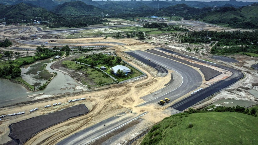 Penampakan dari Udara Progres Pembangunan Sirkuit MotoGP Mandalika - Bagian 4