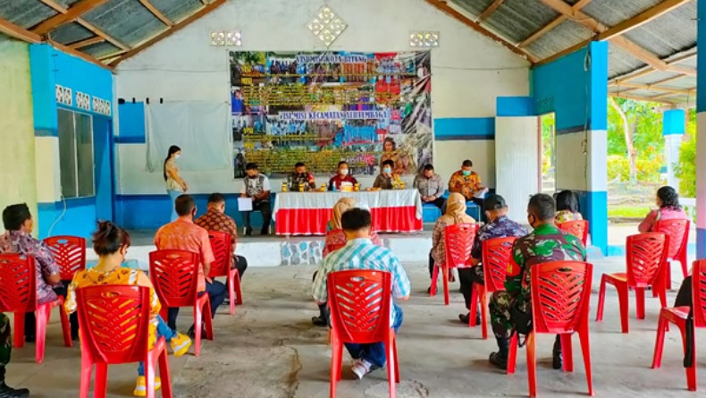 Satgas Penanganan Covid-19 di Kecamatan Aertembaga Kota Bitung Terbentuk