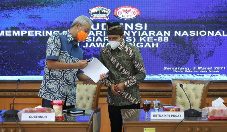 Solo Tuan Rumah Hasiarnas, Ganjar Harapkan Jadi Titik Awal Penguatan Penyiaran Digital