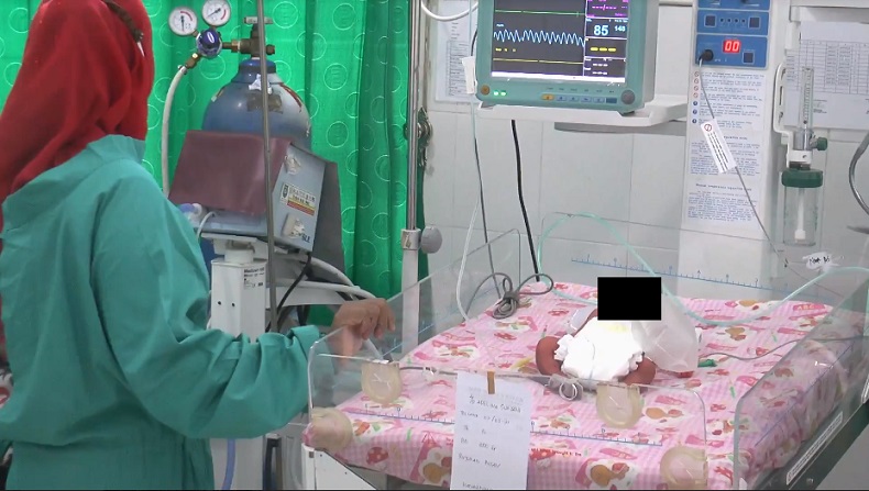 Bayi Tanpa Batok Kepala Lahir di Madina