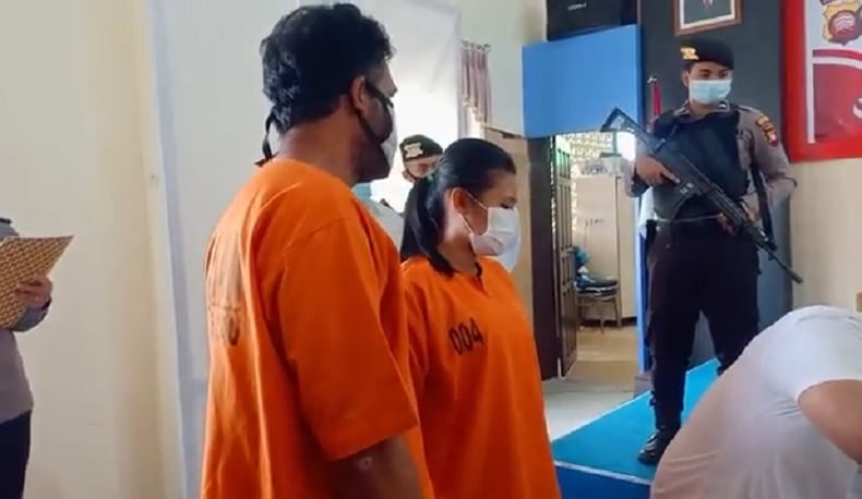 Pasutri di Kalbar Ditangkap karena Jual Sabu di Warung Makan untuk Sopir Truk