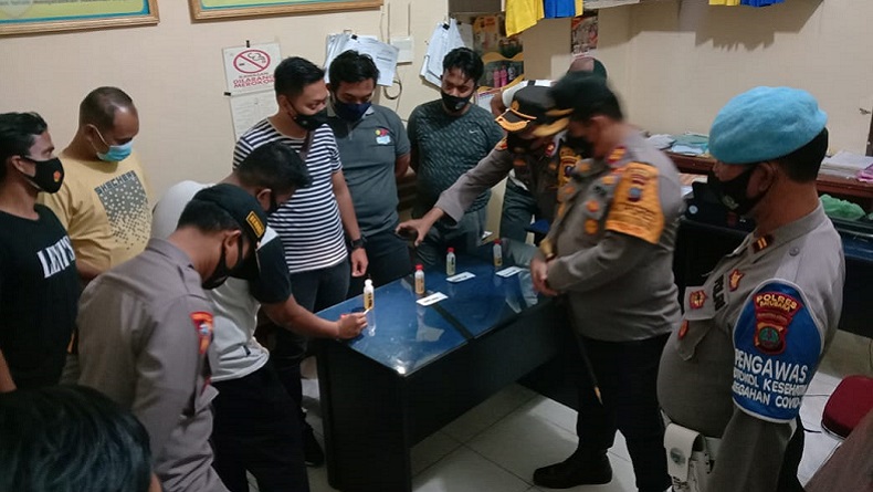 Polres Batubara Gelar Tes Urine Mendadak di Malam Hari