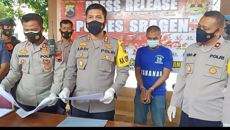 Mabuk, Warga Sragen Tusuk 4 Orang Gegara Masalah Utang Rp50.000