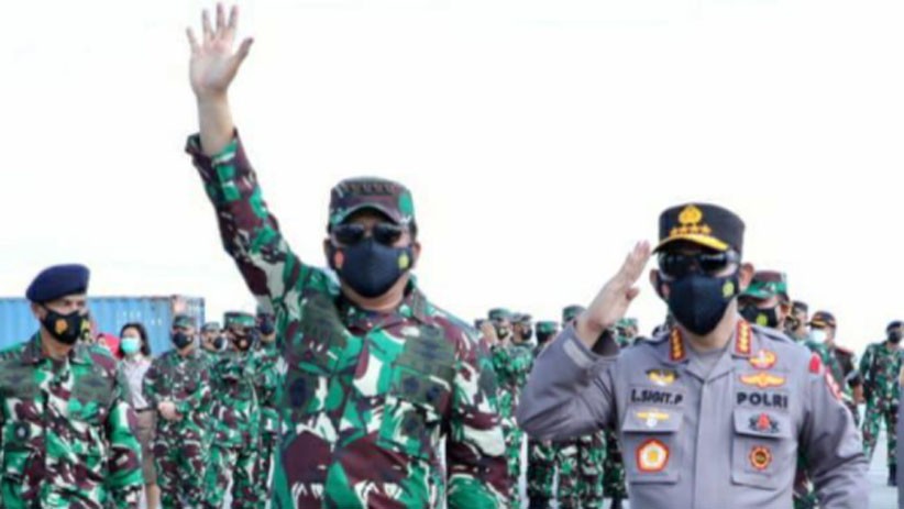 Foto-Foto Panglima TNI Lepas Satgas Maritim TNI Konga XXVIII-M Bertugas ke Lebanon - Bagian 4