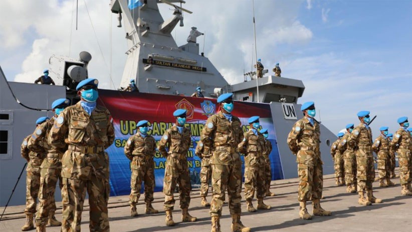 Foto-Foto Panglima TNI Lepas Satgas Maritim TNI Konga XXVIII-M Bertugas ke Lebanon - Bagian 7