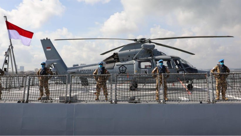 Foto-Foto Panglima TNI Lepas Satgas Maritim TNI Konga XXVIII-M Bertugas ke Lebanon - Bagian 6