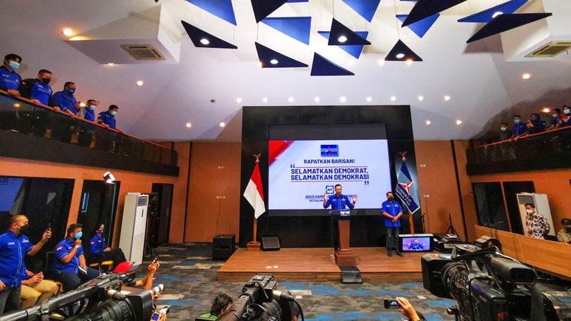 Ekspresi AHY Menyikapi KLB Partai Demokrat - Bagian 5
