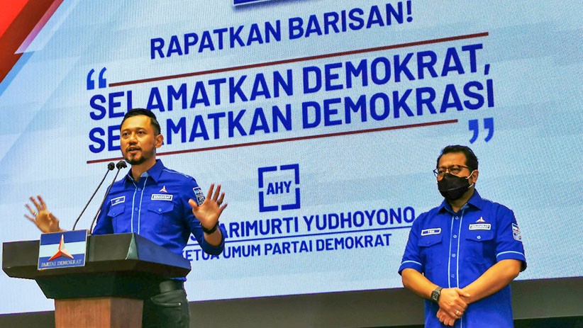 Ekspresi AHY Menyikapi KLB Partai Demokrat - Bagian 3