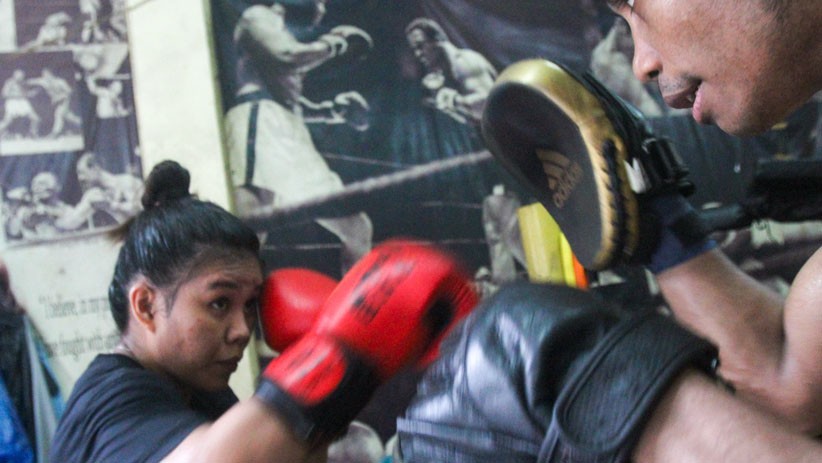 Semangat Petinju Perempuan Kelahiran Manado Berlatih di Tengah Pandemi - Bagian 3