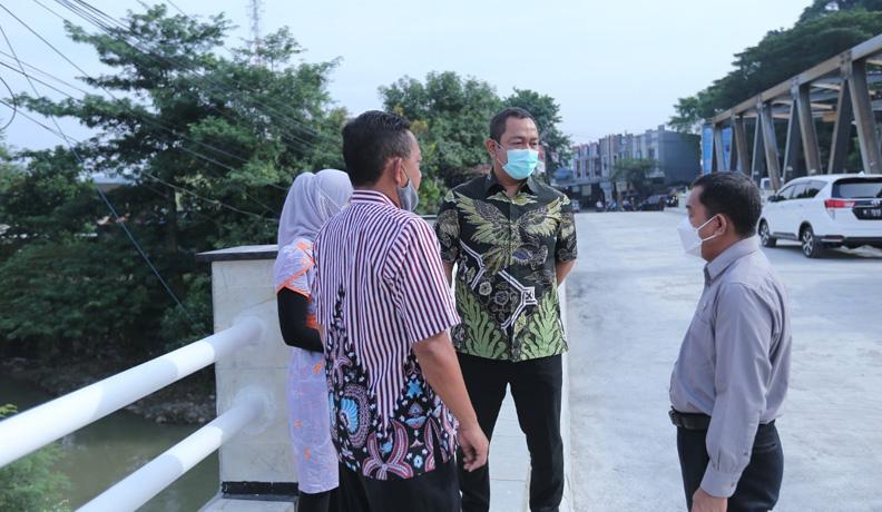 Pelebaran Sudah Selesai, Hendi Minta Jembatan Sampangan Segera Difungsikan