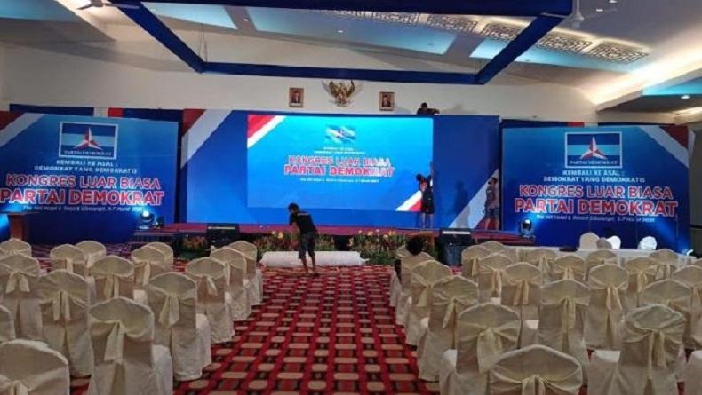 Ini Penampakan Persiapan KLB Demokrat di Sibolangit Deliserdang