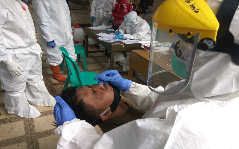 34 Warga Kontak Erat dari Klaster Ziarah di Parongpong KBB Dites Rapid Antigen