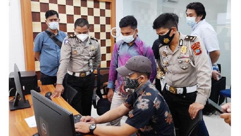 Korlantas Polri Datangi Polda Sulut, Cek Kesiapan Tilang Elektronik di Manado