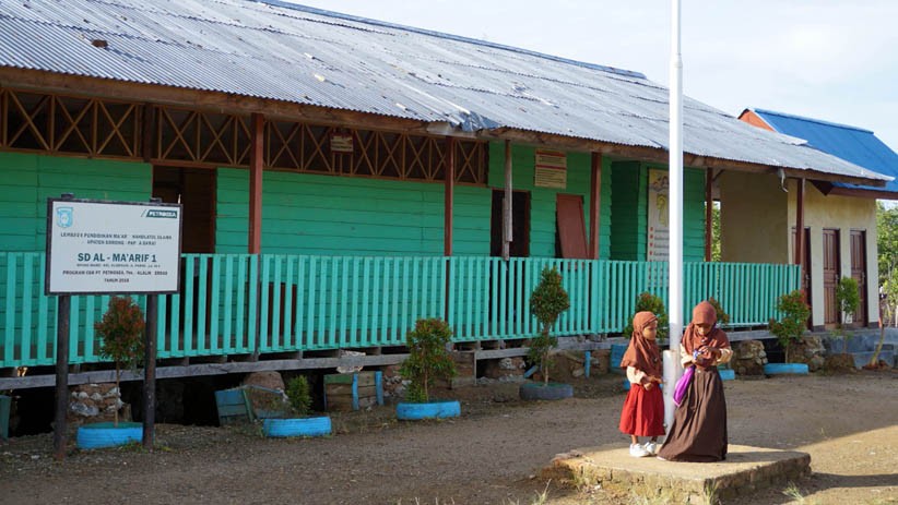 Suasana Pembelajaran Tatap Muka Sekolah Dasar di Sorong Papua - Bagian 3