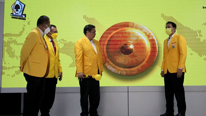 Dibuka Airlangga Hartarto, Rapimnas Partai Golkar Dihadiri Tokoh-Tokoh Senior - Bagian 1