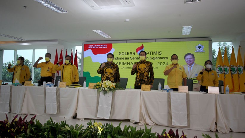 Airlangga Hartarto Tutup Rapimnas I Partai Golkar - Bagian 4