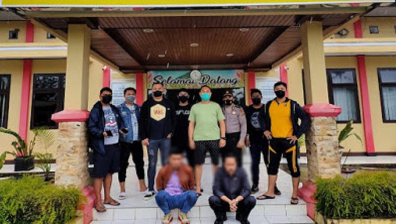 Catut Nama Kapolres Tomohon untuk Peras Bidan Puskesmas, 2 Pria Ditangkap  