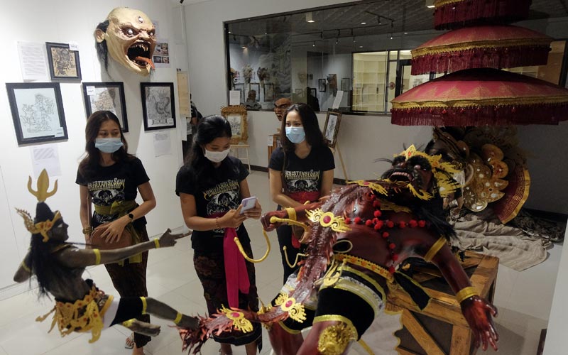 Pameran Ogoh-Ogoh Memperingati Hari Raya Nyepi - Bagian 1