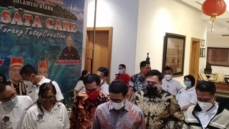 Endorse Kopi Masata, Sandiaga Uno Terharu Lihat Gigihnya Pelaku Pariwisata Sulut