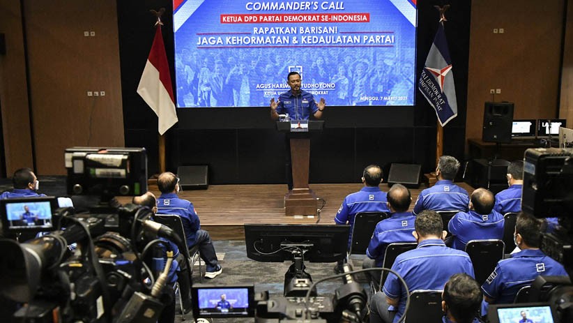 AHY dan Ketua DPD 34 Provinsi Kompak Menolak KLB Partai Demokrat - Bagian 3