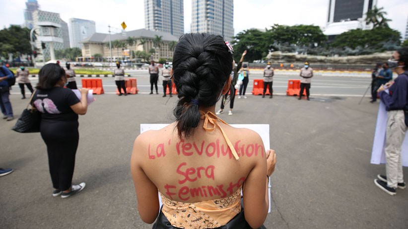 Aksi Peringati Hari Perempuan Sedunia - Bagian 4