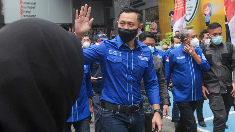 AHY bersama 34 Ketua DPD Serahkan Berkas Pengurus Partai Demokrat ke Kemenkumham - Bagian 3