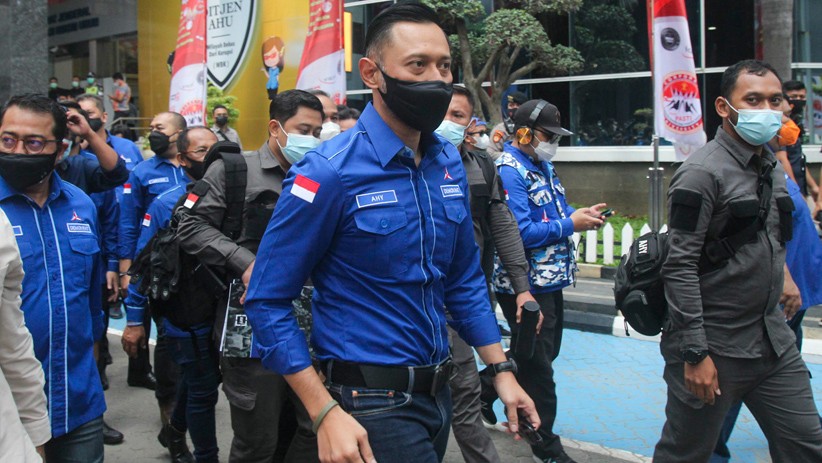 AHY bersama 34 Ketua DPD Serahkan Berkas Pengurus Partai Demokrat ke Kemenkumham - Bagian 5