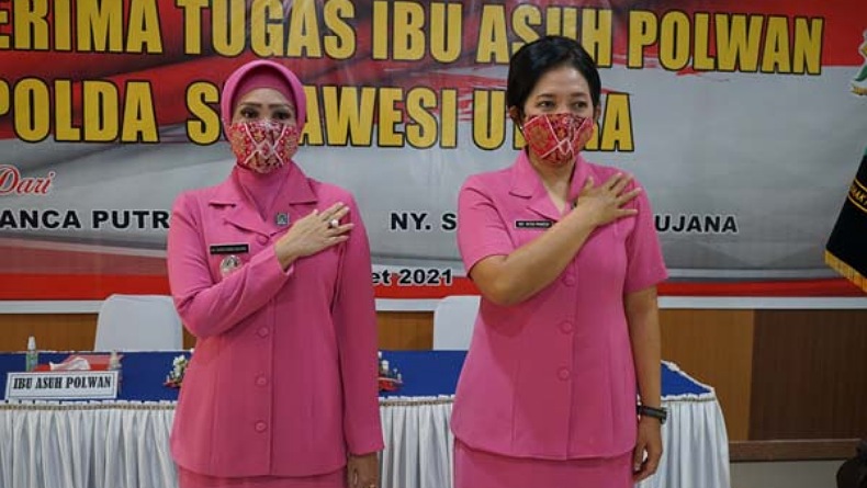 title Ny Shinta Nana Sudjana Emban Tugas sebagai Ibu Asuh Polwan Polda Sulut Ny Shinta Nana Sudjana Emban Tugas sebagai Ibu Asuh Polwan Polda Sulut
