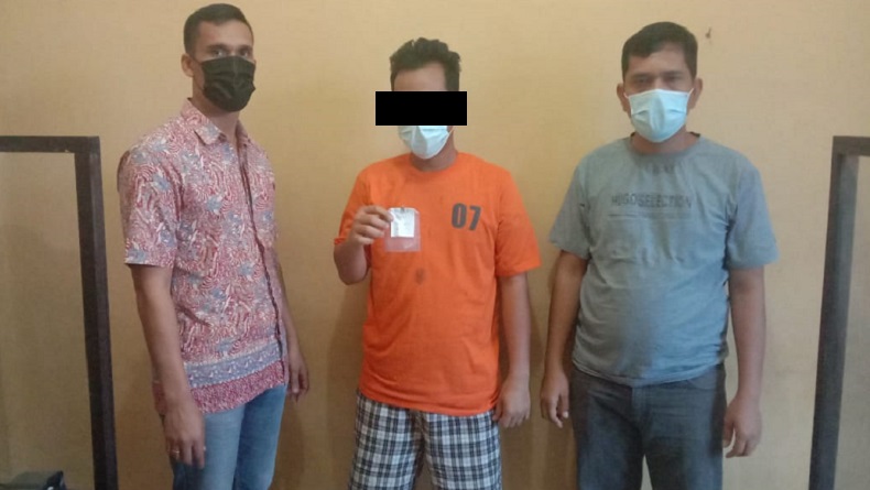 Nyambi Jadi Pengedar Sabu, Pedagang Bakso di Labuhanbatu Ditangkap